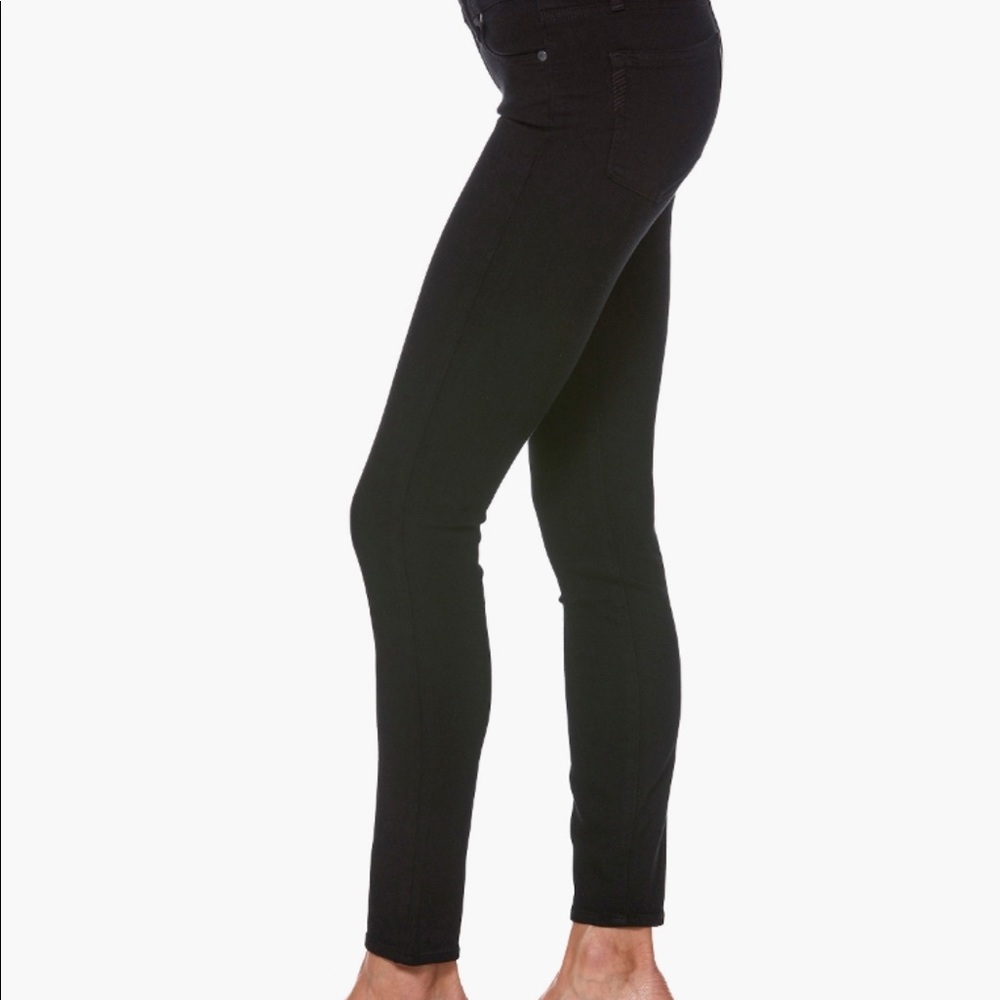 Paige Verdugo Ankle Black Ultra Skinny Jeans - Picture 3 of 8